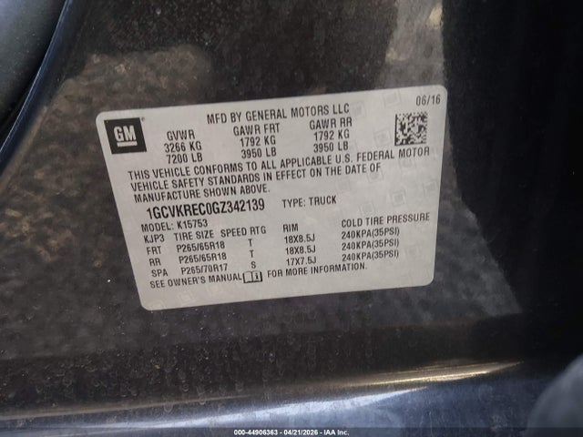 Chevrolet Silverado 1500 2lt