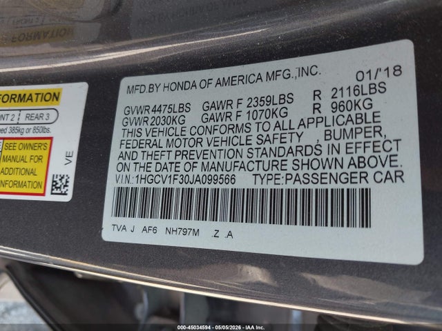 Honda Accord Sport