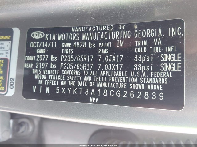 Kia Sorento Lx