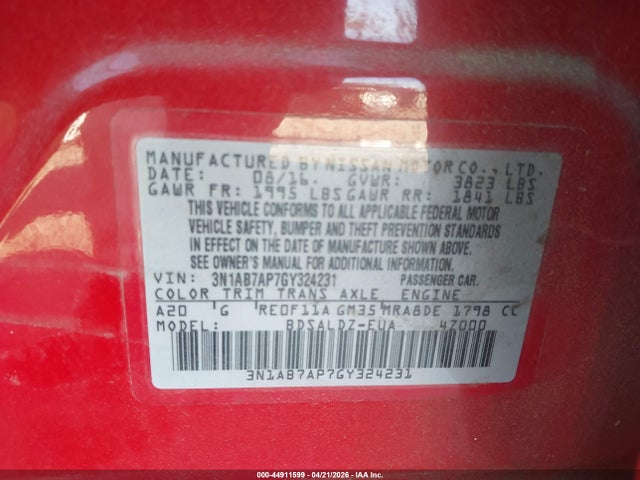 Nissan Sentra Sv