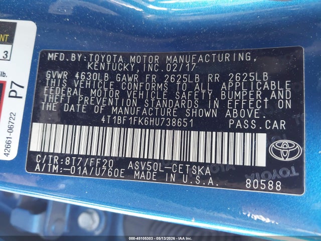 Toyota Camry Se