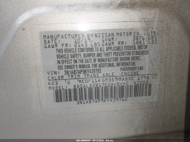 Nissan Sentra Sv