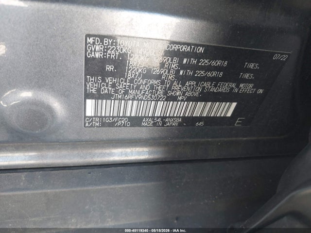 Toyota RAV4 Se