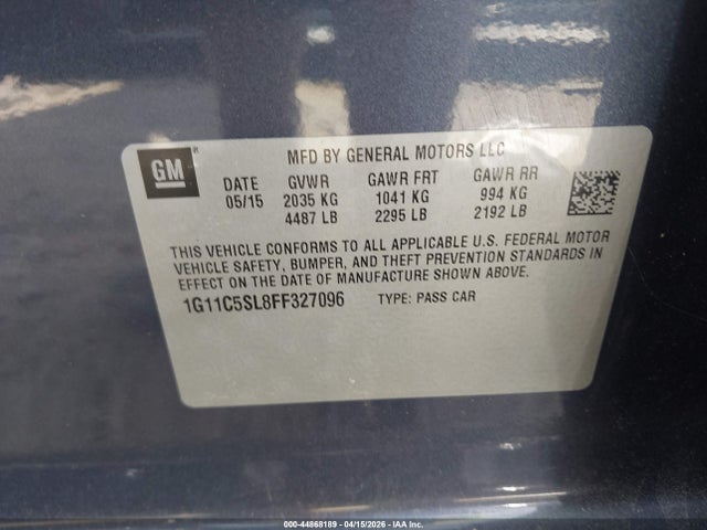 Chevrolet Malibu 1lt