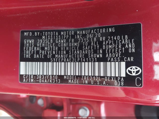 Toyota Corolla Le