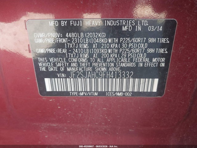 Subaru Forester 2.5i Limited