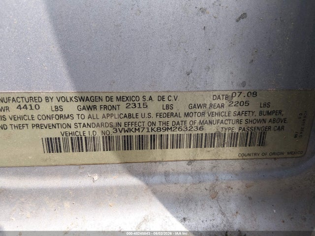 Volkswagen Jetta 2.5l S