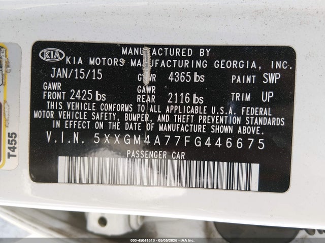 Kia Optima Lx