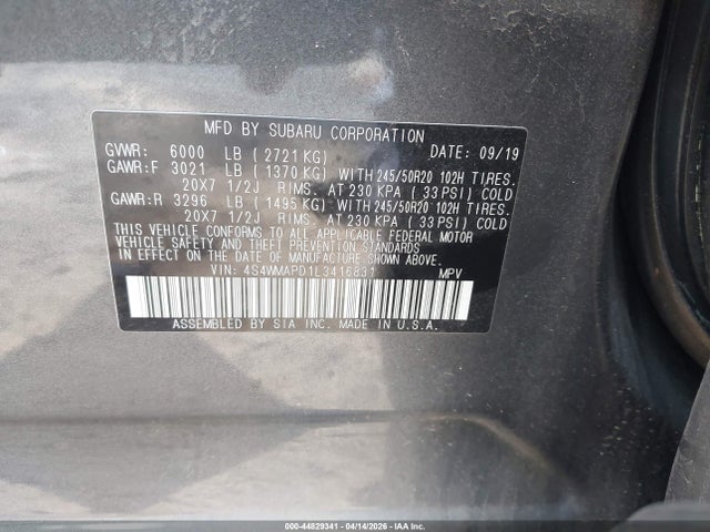 Subaru Ascent Limited