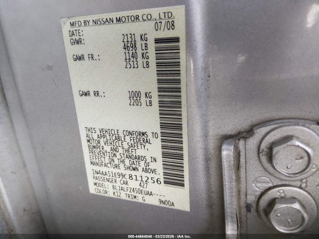 Nissan Maxima 3.5 Sv