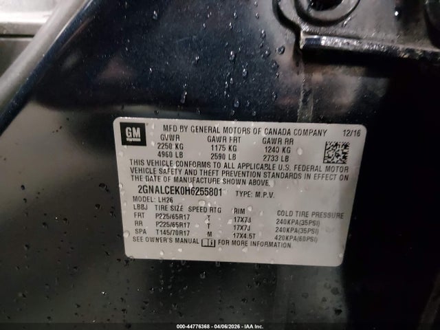 Chevrolet Equinox Lt