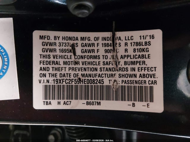 Honda Civic Lx