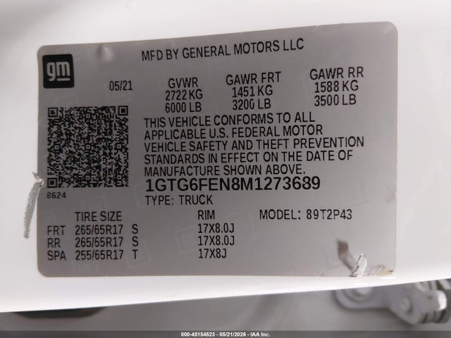 GMC Canyon 4wd  Short Box At4 - Leather