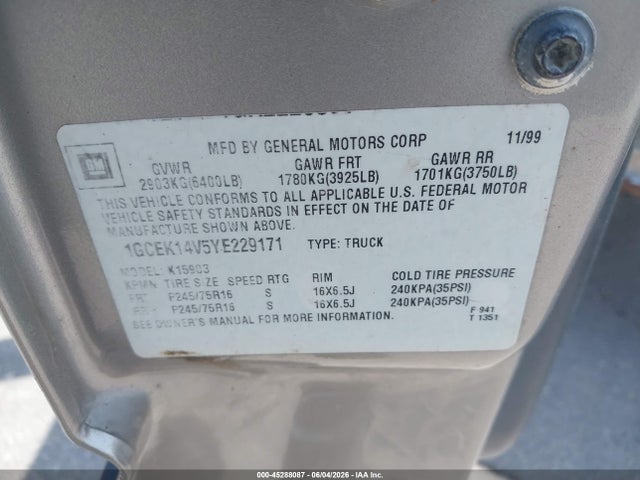 Chevrolet Silverado 1500