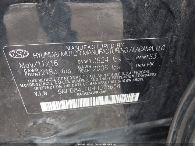 Hyundai ELANTRA Se