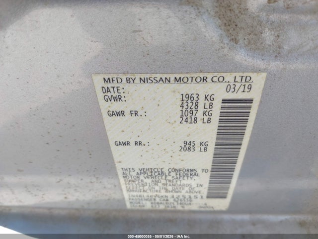 Nissan Altima 2.5 S