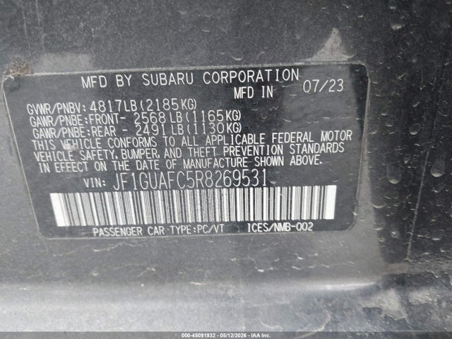 Subaru Impreza Sport 5-door