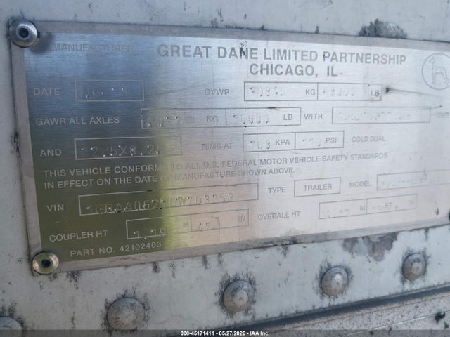 Great Dane Trailers Other