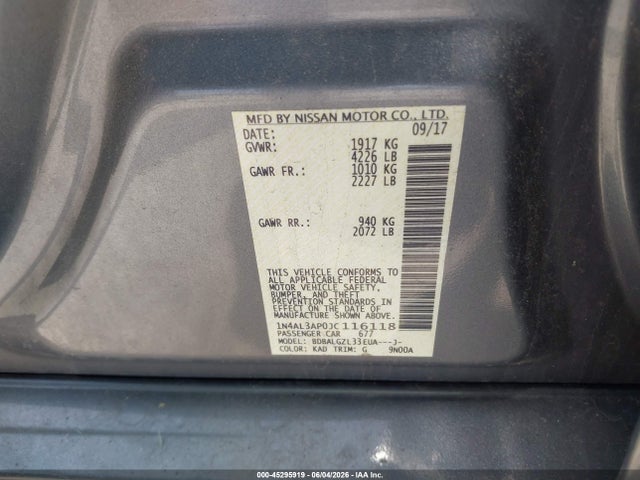 Nissan Altima 2.5 S