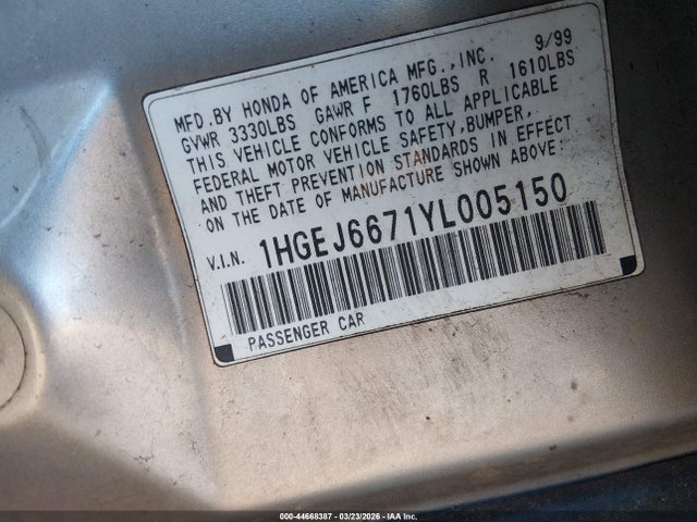 Honda Civic Lx