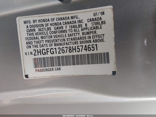 Honda Civic Lx
