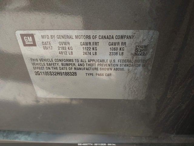 Chevrolet Impala 1lt