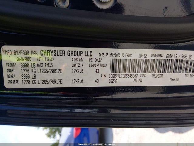 Ram 1500 Slt