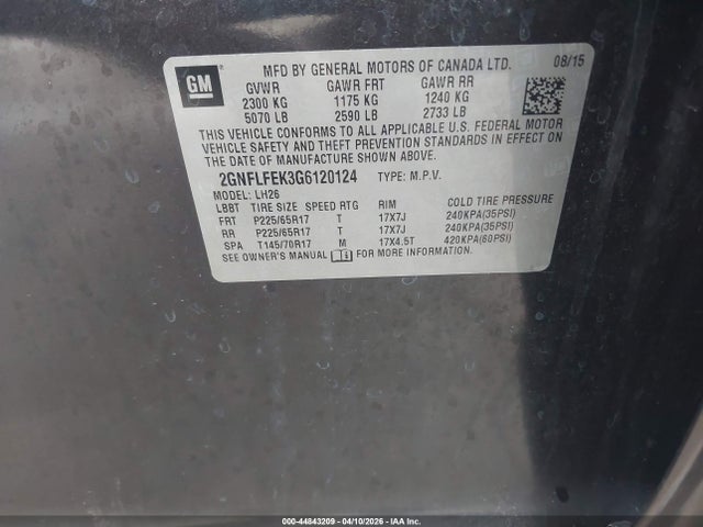 Chevrolet Equinox Lt