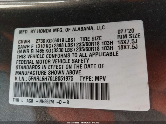Honda Odyssey