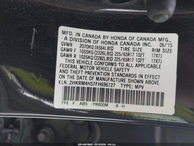 Honda CR-V Ex