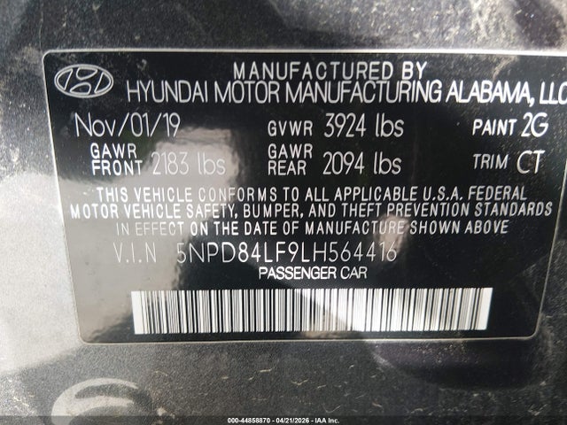 Hyundai ELANTRA Sel