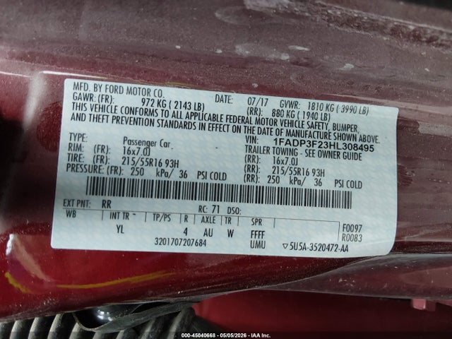 Ford Focus Se
