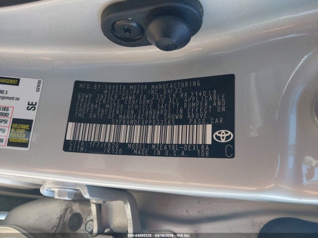 Toyota Corolla Le