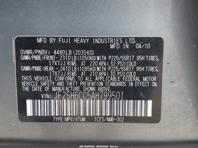 Subaru Forester 2.5x Premium