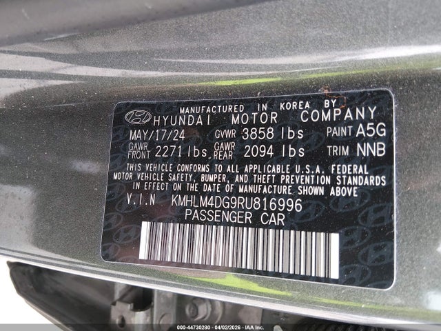 Hyundai ELANTRA Sel