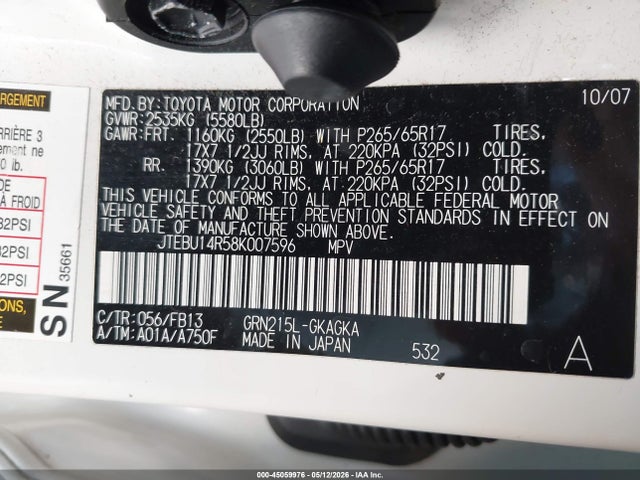 Toyota 4Runner Sport V6