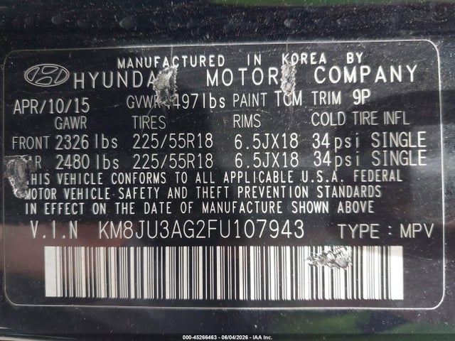 Hyundai TUCSON Limited