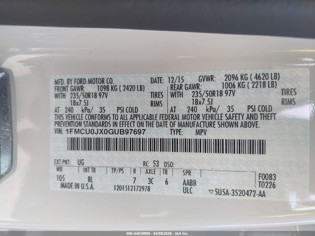 Ford Escape Titanium