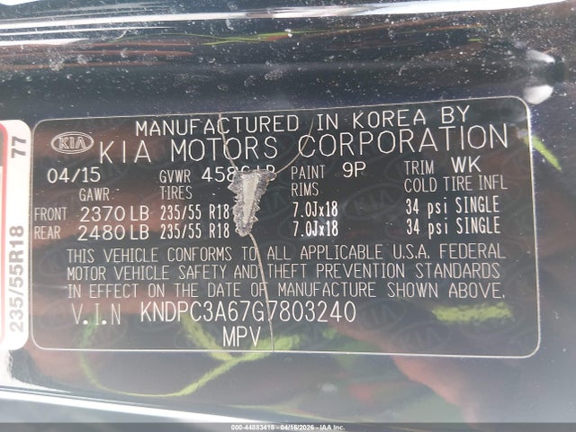 Kia Sportage Sx