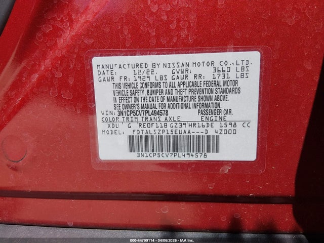 Nissan Kicks Sv Xtronic Cvt