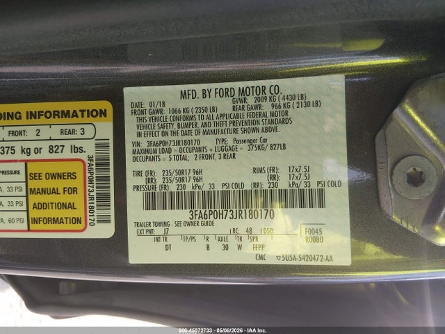 Ford Fusion Se