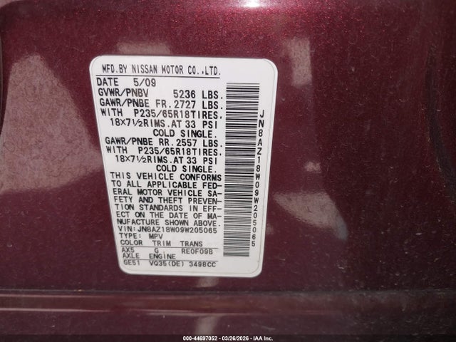 Nissan Murano Sl