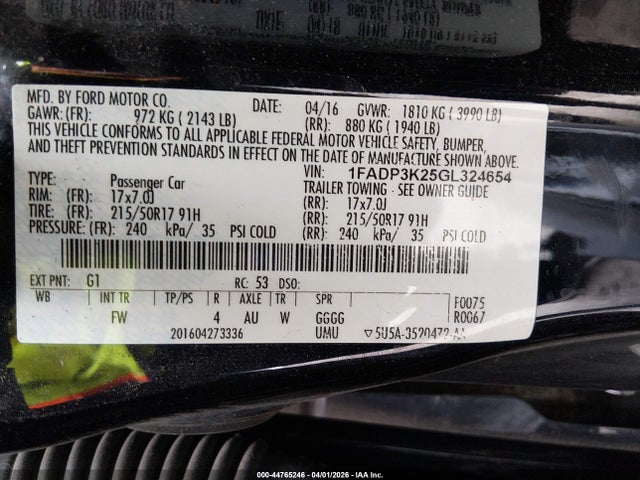 Ford Focus Se