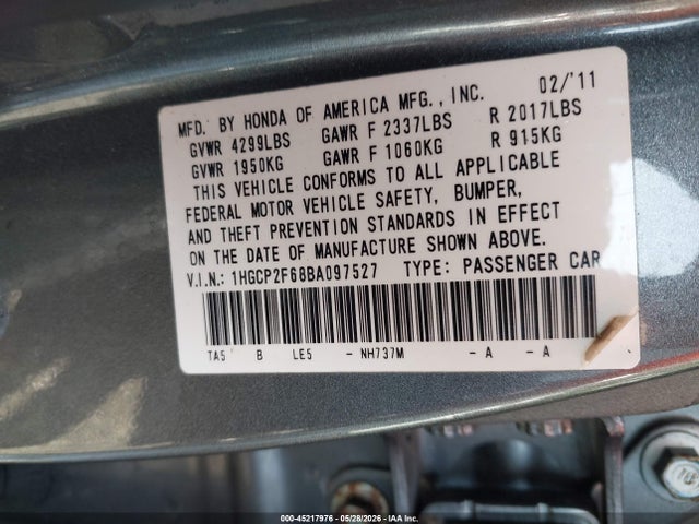 Honda Accord 2.4 Se