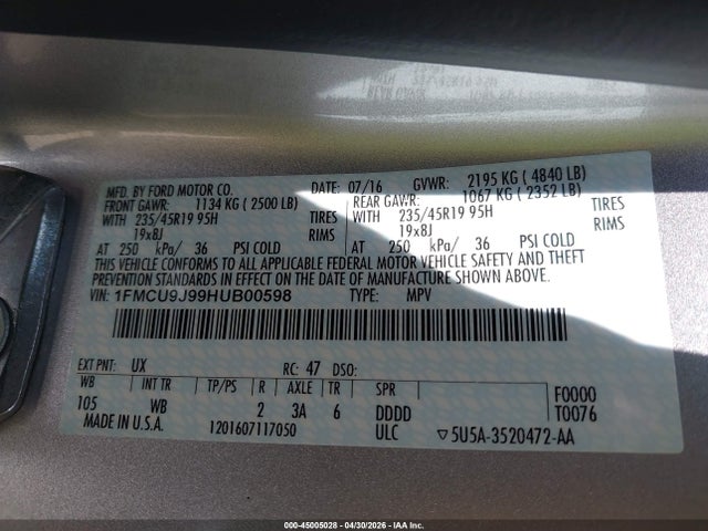 Ford Escape Titanium