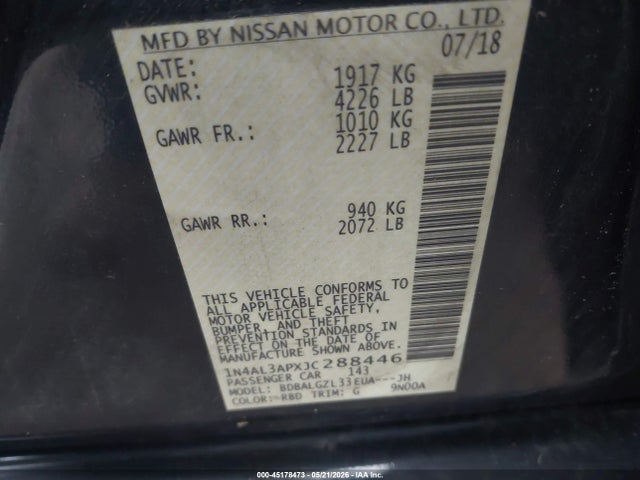 Nissan Altima 2.5 S