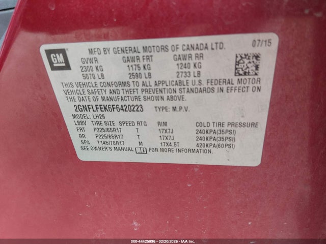 Chevrolet Equinox 1lt