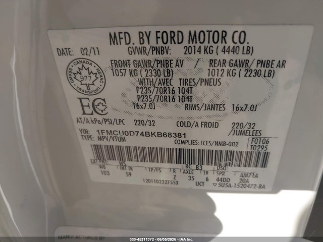 Ford Escape Xlt Automatic
