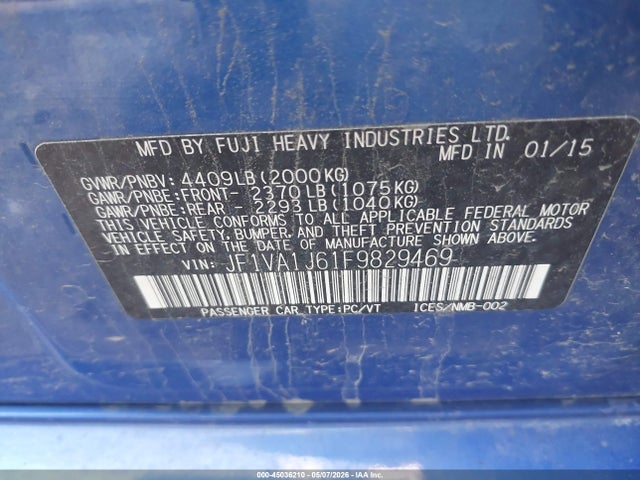 Subaru WRX Limited