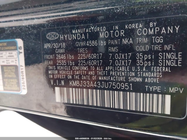 Hyundai TUCSON Sel